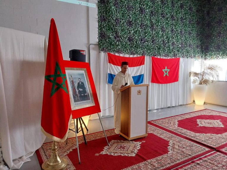 قنصلية المملكة بروتردام تخلد الذكرى  25 لعيد العرش المجيد