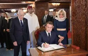 من زيارة الرئيس الفرنسي إيمانويل ماكرون للمغرب