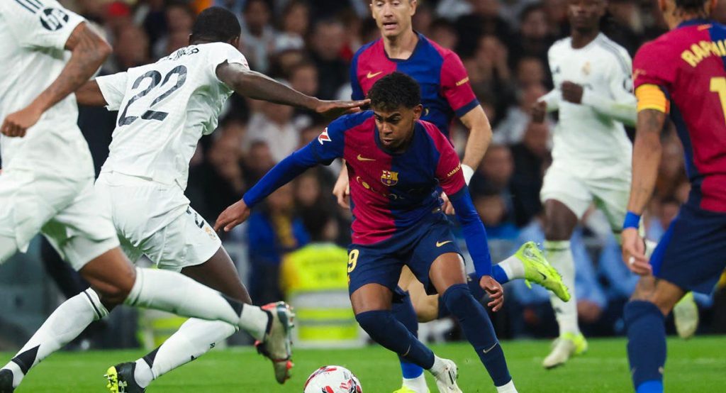 أهداف مباراة كلاسيكو ريال مدريد وبرشلونة (فيديو)