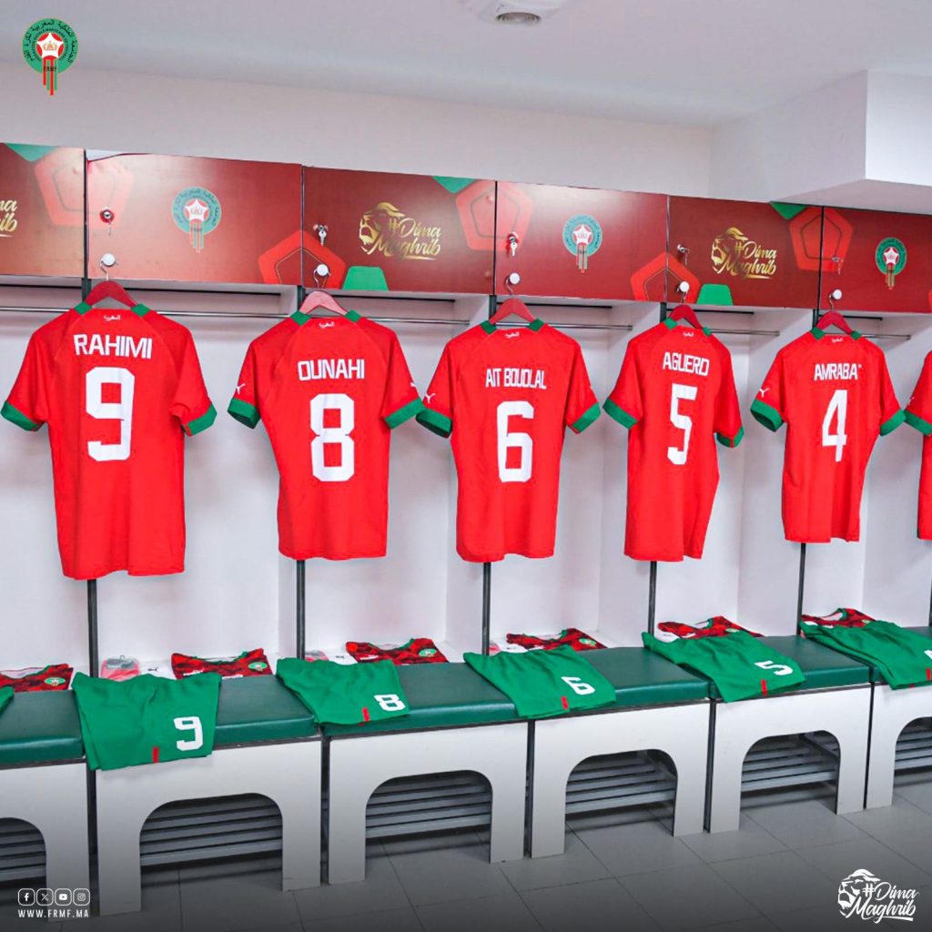 التشكيلة الرسمية للمنتخب المغربي أمام أفريقيا الوسطى