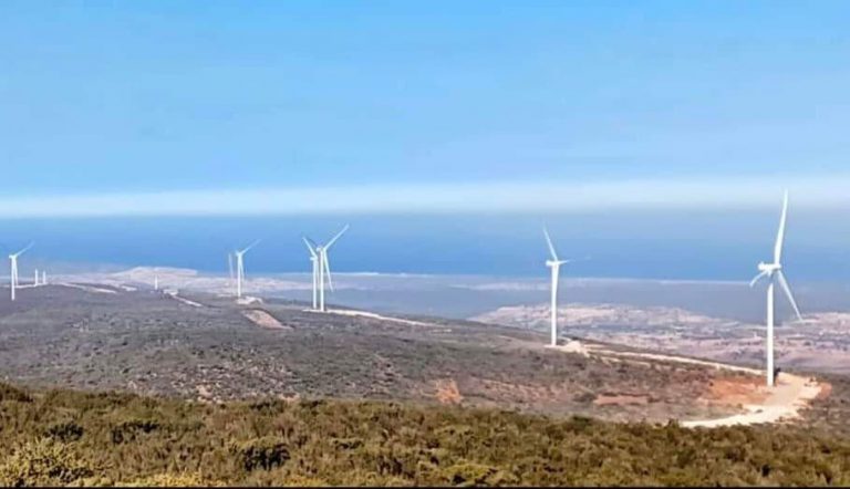 انتهاء أشغال الحقل الريحي “جبل لحديد” بالصويرة بقدرة 270 ميغاواط