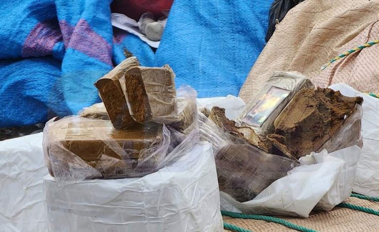 بتعليمات من النيابة العامة.. سلطات المحمدية تتلف كمية كبيرة من المخدرات