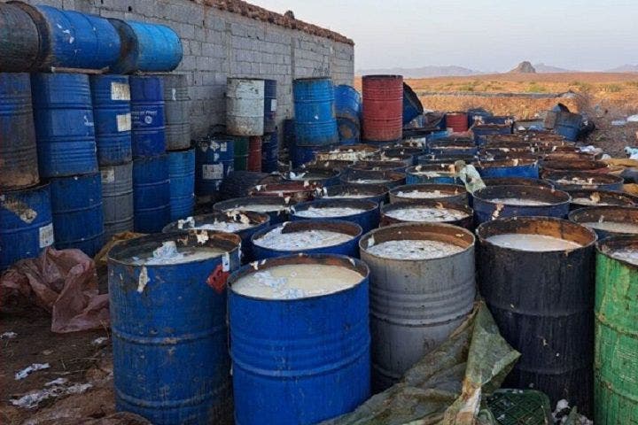 تارودانت : الدرك يفكك مصنع سري ل الماحيا ” وسط الجبال