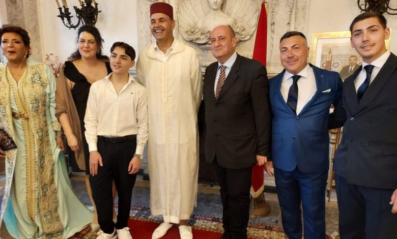 قنصلية المغرب بنابولي تخلد ذكرى ال25 لعيد العرش المجيد قنصلية المغرب بنابولي تخلد ذكرى ال25 لعيد العرش المجيد
