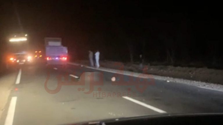 مصرع رجلان  بسبب حادثة بين جرسيف و بتاوريرت