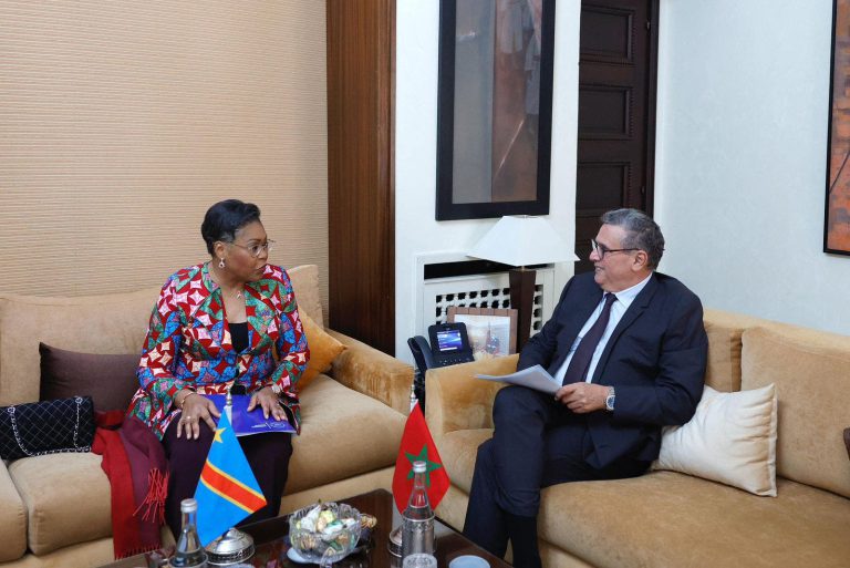 أخنوش يتباحث مع الوزيرة الأولى بجمهورية الكونغو الديمقراطية