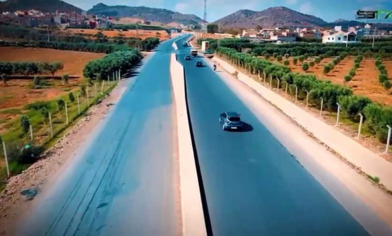 تطورات جديدة في أشغال تثنية الطريق الوطنية 16 بالناظور تطورات جديدة في أشغال تثنية الطريق الوطنية 16 بالناظور