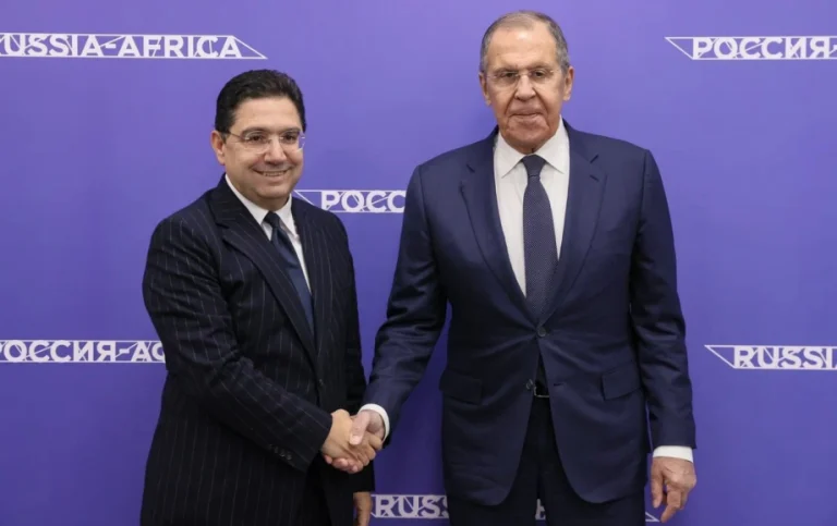 بوريطة يتباحث بسوتشي مع وزير الشؤون الخارجية الروسي