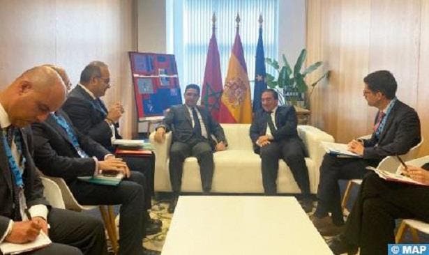 بوريطة يجري مباحثات مع نظيره الإسباني بوريطة يجري مباحثات مع نظيره الإسباني