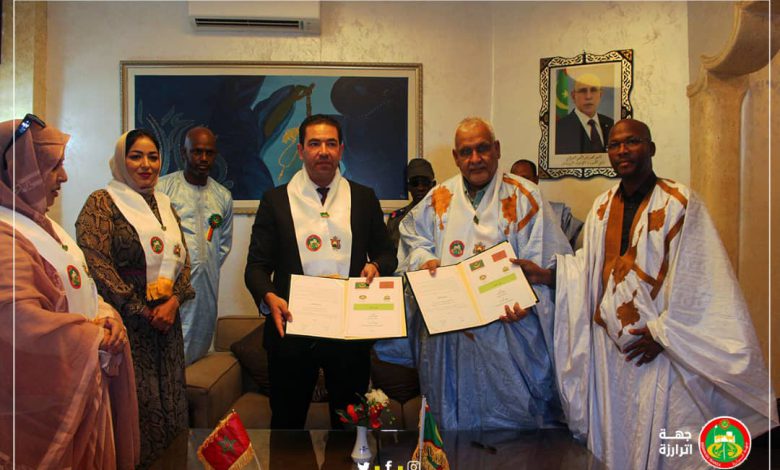 رئيس مجلس جهة الشرق يوقع اتفاقية تعاون مع جهة اترارزة بموريتانيا رئيس مجلس جهة الشرق يوقع اتفاقية تعاون مع جهة اترارزة بموريتانيا