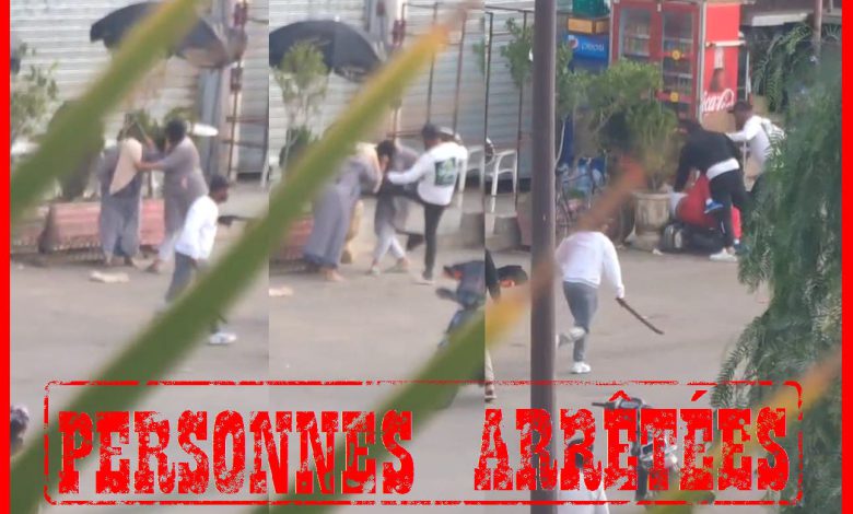 شجار عنيف داخل محطة بن جرير يجر 6 أشخاص للاعتقال شجار عنيف داخل محطة بن جرير يجر 6 أشخاص للاعتقال