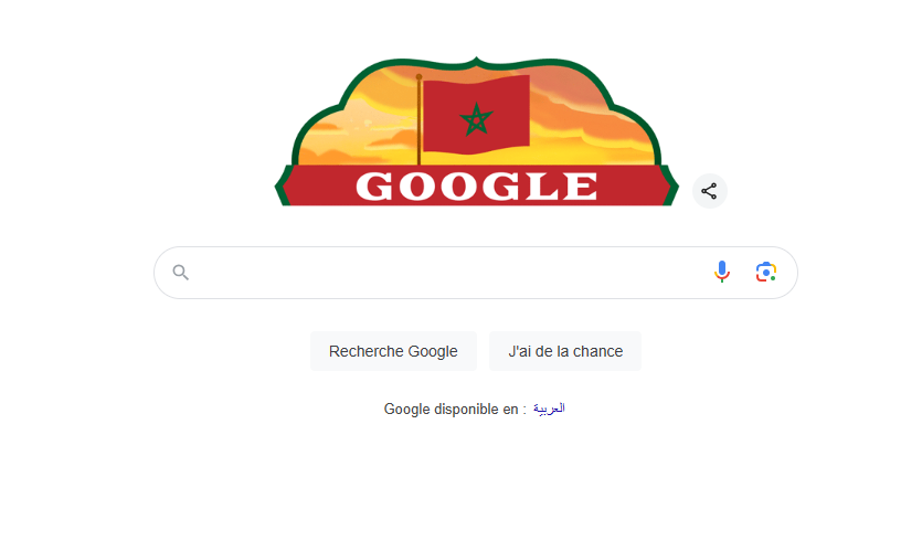 “غوغل” يحتفي مع المغاربة بالذكرى الـ69 لعيد الاستقلال