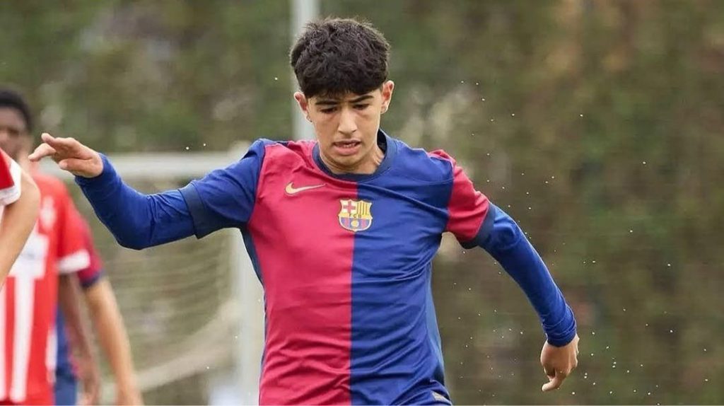 موهبة جديدة من برشلونة تعزز صفوف المنتخب المغربي