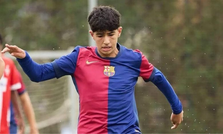 موهبة جديدة من برشلونة تعزز صفوف المنتخب المغربي موهبة جديدة من برشلونة تعزز صفوف المنتخب المغربي