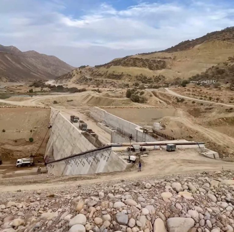 وزارة التجهيز تسابق الزمن لإنجاز سد تامري بأكادير