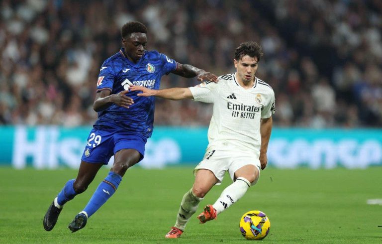 دياز يشارك في فوز ريال مدريد على خيتافي