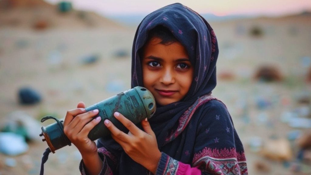 ظنته لعبة.. لغم يُنهي حياة طفلة عراقية في حادث مؤلم