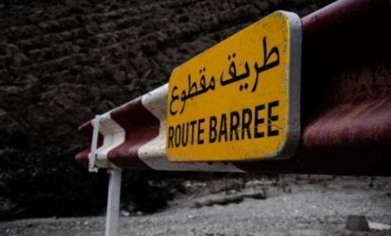 إجراءات عاجلة بعد انهيار أرضي على طريق الجبهة – الحسيمة