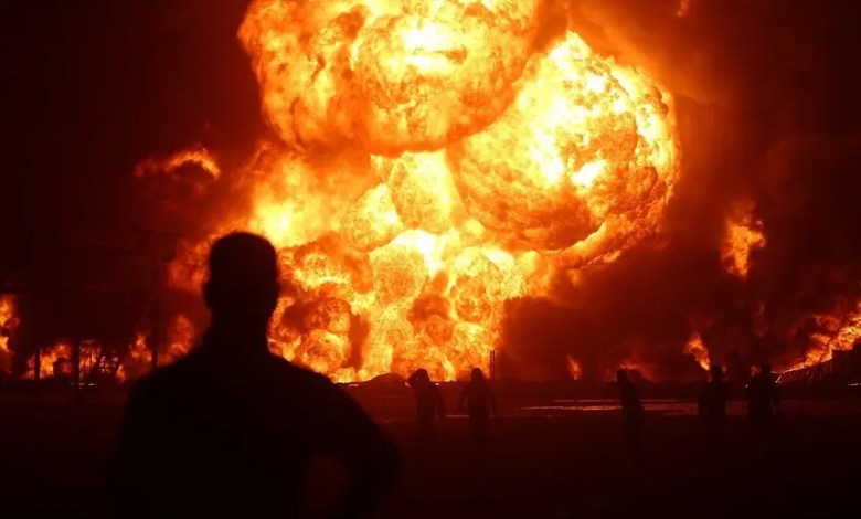 حريق في مصفاة نفطية في كاليفورنيا يُصيب 6 أشخاص وتوجيهات للمواطنين بالاحتماء حريق في مصفاة نفطية في كاليفورنيا يُصيب 6 أشخاص وتوجيهات للمواطنين بالاحتماء