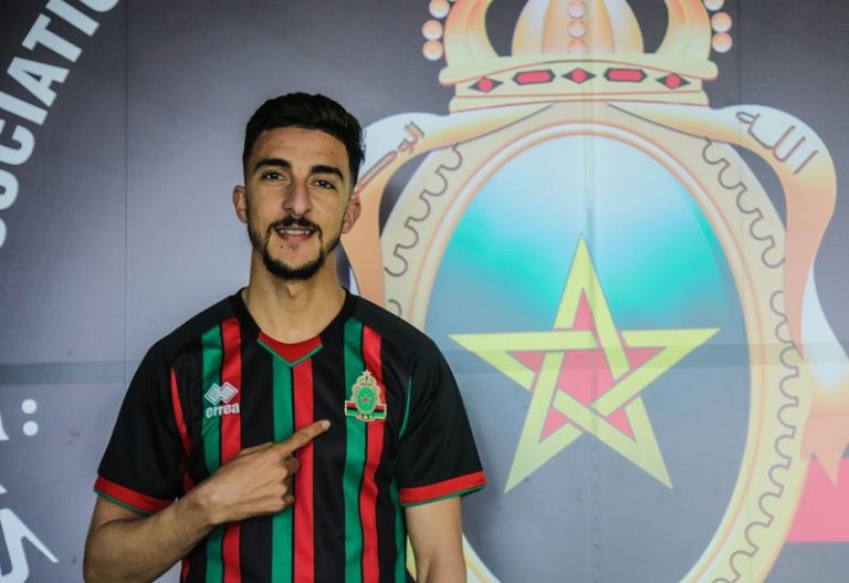 الجيش الملكي يعلن غياب حدراف لمدة ثمانية أسابيع