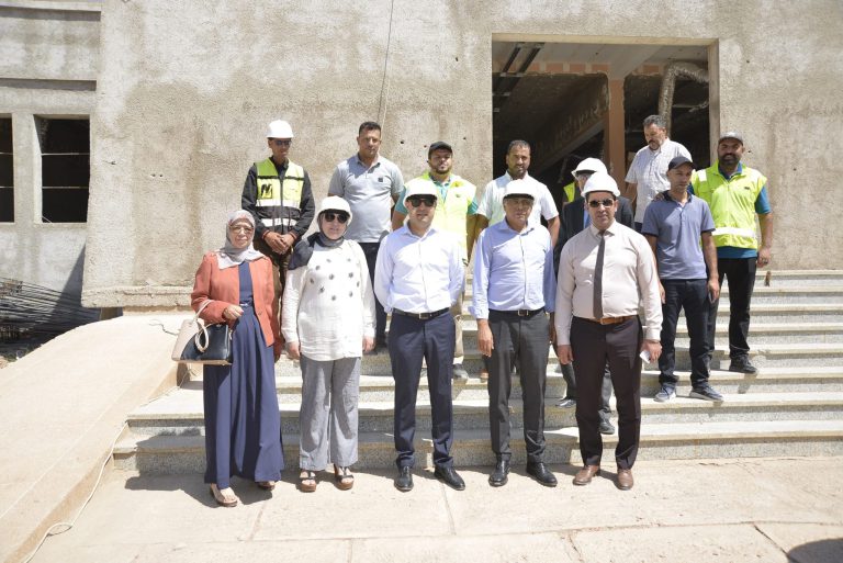 وجدة .. رئيس مجلس جهة الشرق يتفقد أشغال إنجاز دار إفريقيا وتوسيع المركب الرياضي بجامعة محمد الأول