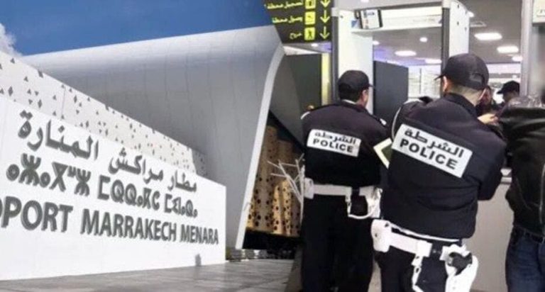 انفراد.. ضبط 10 كيلوغرام من مخدر الشيرا بحوزة مسافر بمطار مراكش المنارة