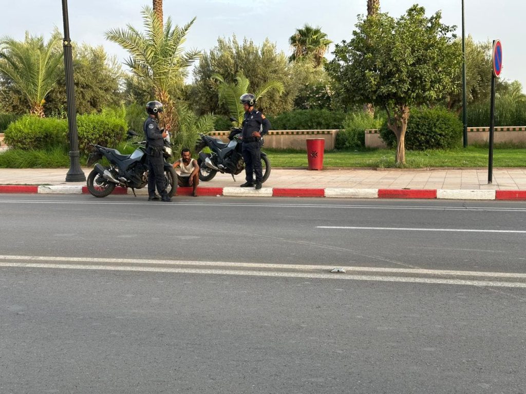 أمن مراكش يشن حملة لجمع المتشردين والمختلين عقلياً من الشوارع