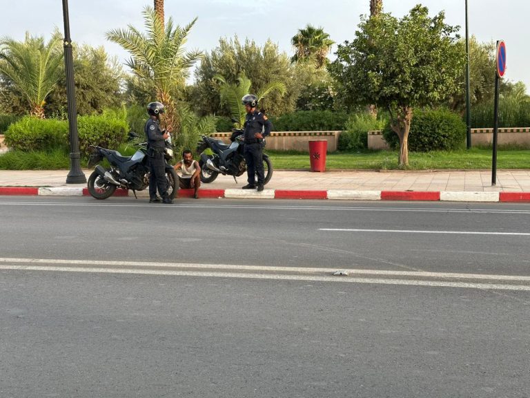 أمن مراكش يشن حملة لجمع المتشردين والمختلين عقلياً من الشوارع