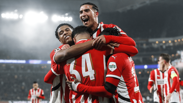 سانت جيلواز يهزم آيندهوفن بثلاثية في دوري أبطال أوروبا