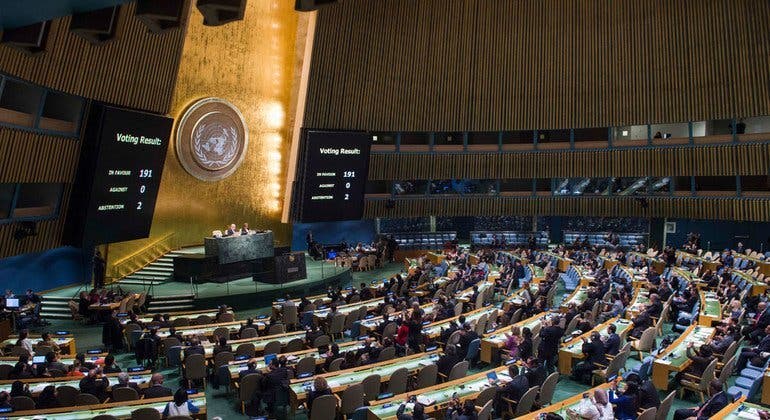 الأمم المتحدة تعتمد إعلان نيويورك لدعم حل الدولتين وإدانة حماس